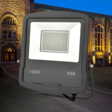 LED reflektor 100W 4000K siva IP65 Braytron Flood Slim