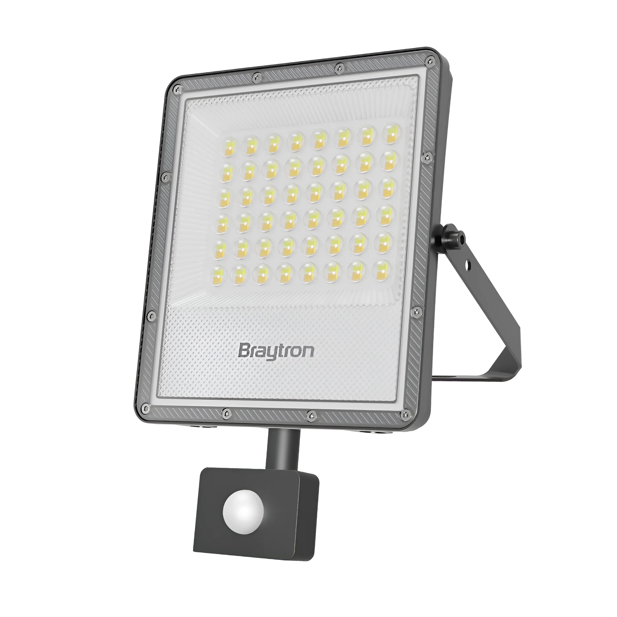 LED reflektor 50W CCT sa senzorom siva IP54 Braytron ProFlood