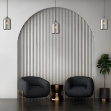 Viseća lampa 1×E27 crna, zvonasti abažur od dimljenog stakla Glass S004