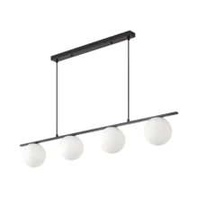 Braytron visilica četvorogrla Opal kuglasto G9 crna BV01-00115