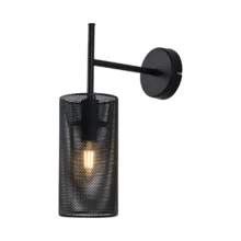 Braytron Zidna svetiljka E14 mrežasta crna BV03-00022