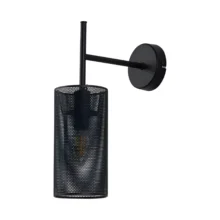 Braytron Zidna svetiljka E14 mrežasta crna BV03-00022