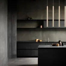 Viseća lampa sa šipkom 5×G9 zlatna, linearna serija Fixture G007
