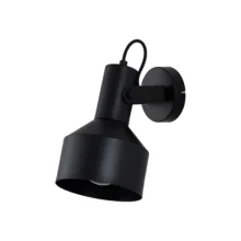 Braytron Zidna svetiljka E27 spot crna BV05-00013