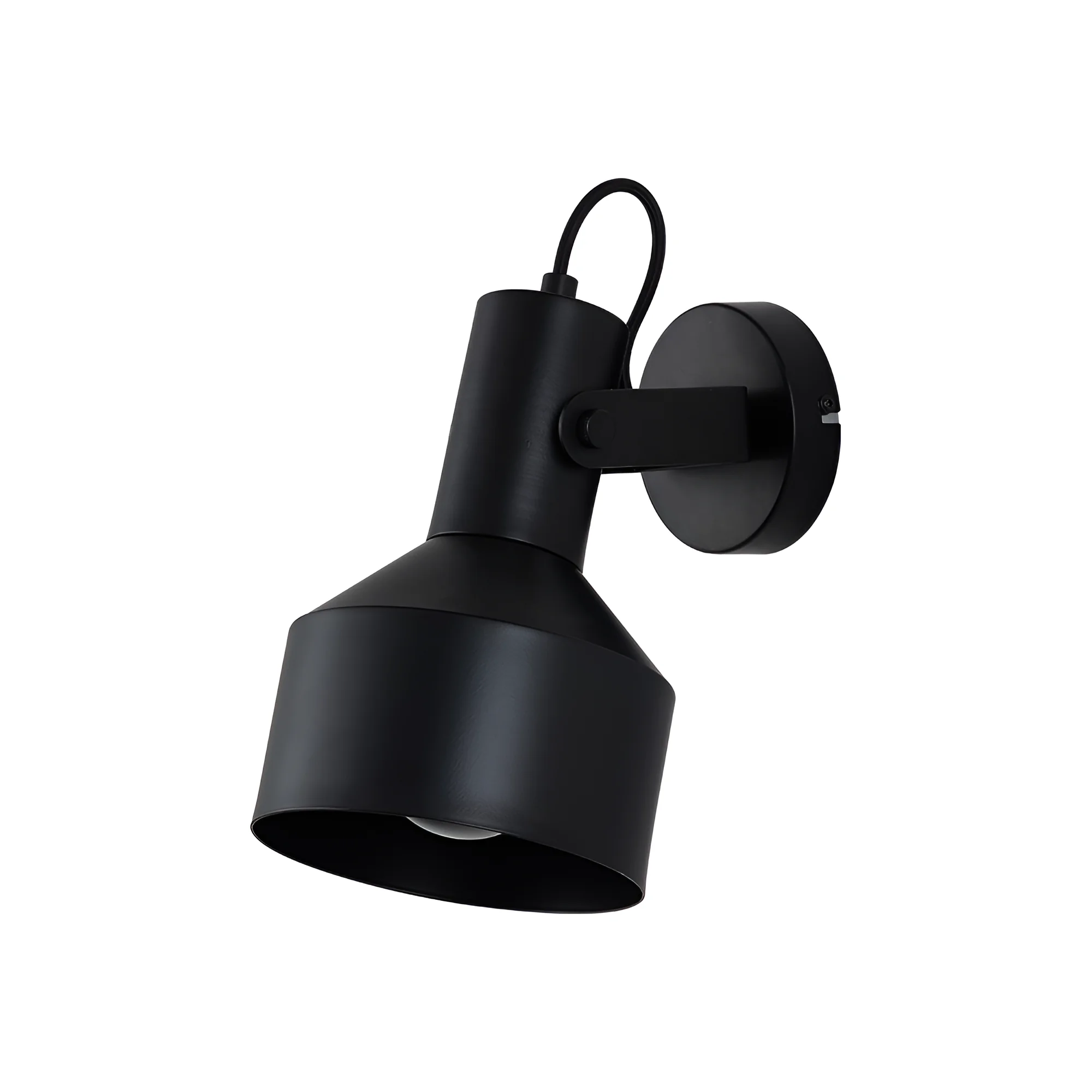 Braytron Zidna svetiljka E27 spot crna BV05-00013 - Slika 3