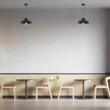 Viseća lampa 1×E27 crna, metalni abažur prečnika 310 mm serije Metal P004