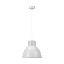 Viseća lampa 1×E27 bela, metalni abažur prečnika 275 mm serije Metal P008