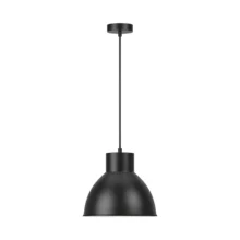 Viseća lampa 1×E27 crna, metalni abažur prečnika 275 mm serije Metal P008
