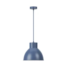 Viseća lampa 1×E27 plava, metalni abažur prečnika 275 mm serije Metal P008