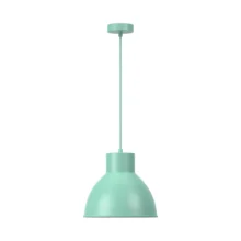Viseća lampa 1×E27 zelena, metalni abažur prečnika 275 mm serije Metal P008