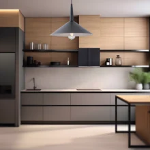 Viseća lampa 1×E27 crna, metalni abažur prečnika 400 mm serije Metal P009