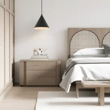Viseća lampa 1×E27 crna, metalni abažur prečnika 220 mm serije Metal P010