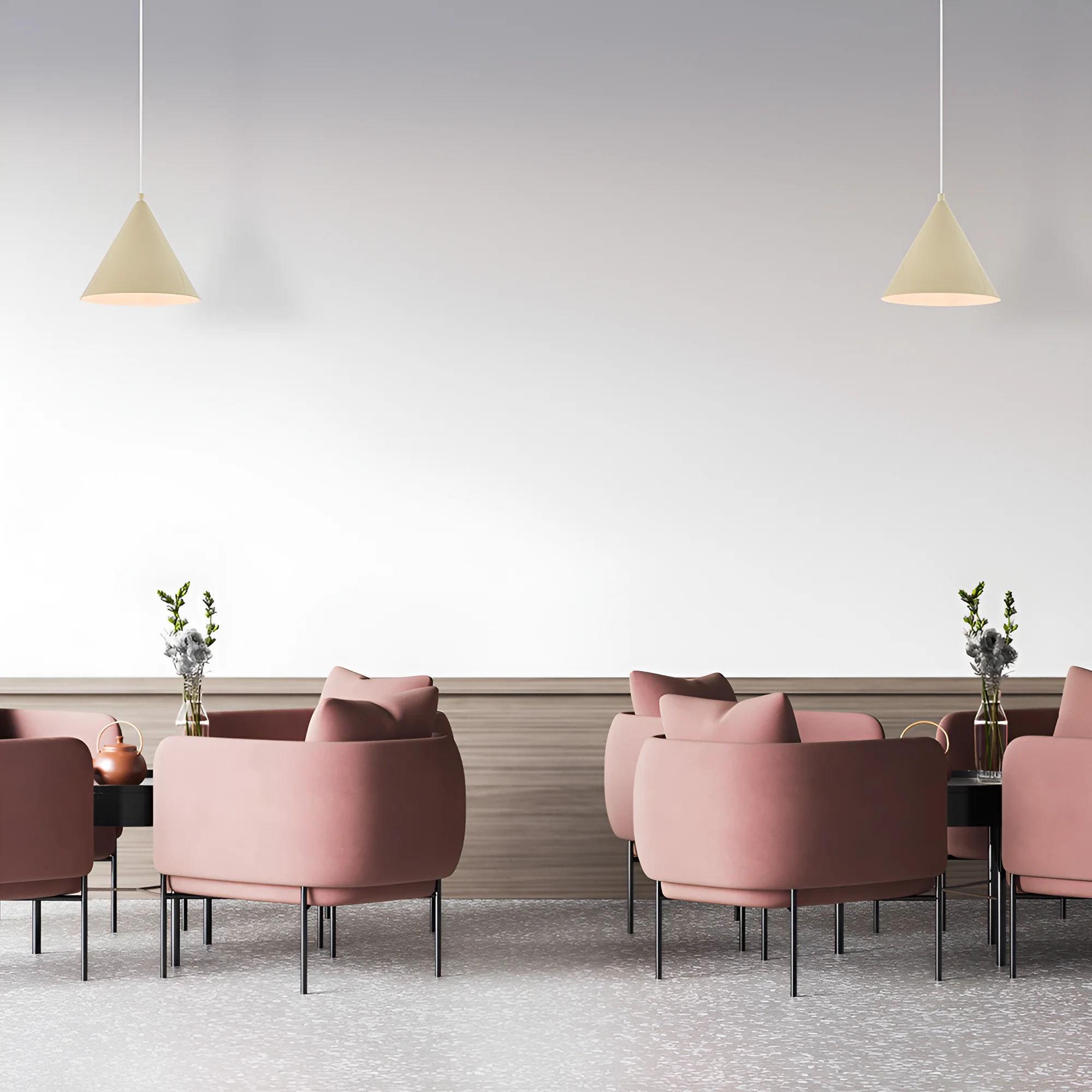 Viseća lampa 1×E27 bež, metalni abažur prečnika 220 mm serije Metal P010