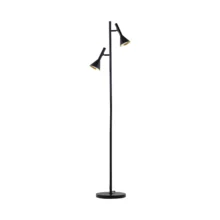 Podna lampa dvostruki spot Crna grlo GU10
