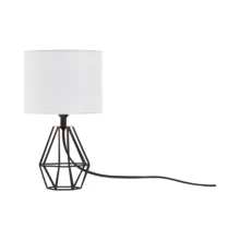 Stona lampa dijamant baza Bela grlo E14