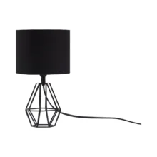 Stona lampa dijamant baza Crna grlo E14