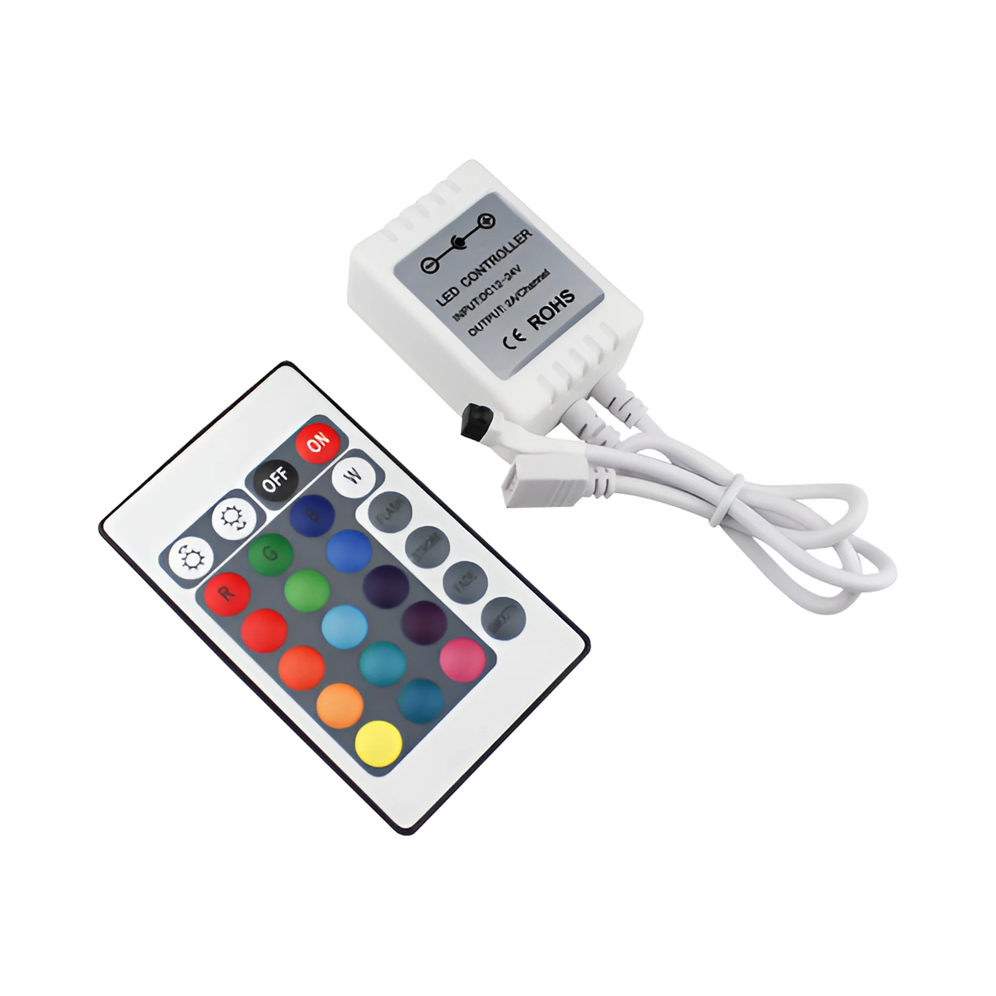 RGB LED kontroler 72 W sa daljinskim 12/24VDC - Slika 3