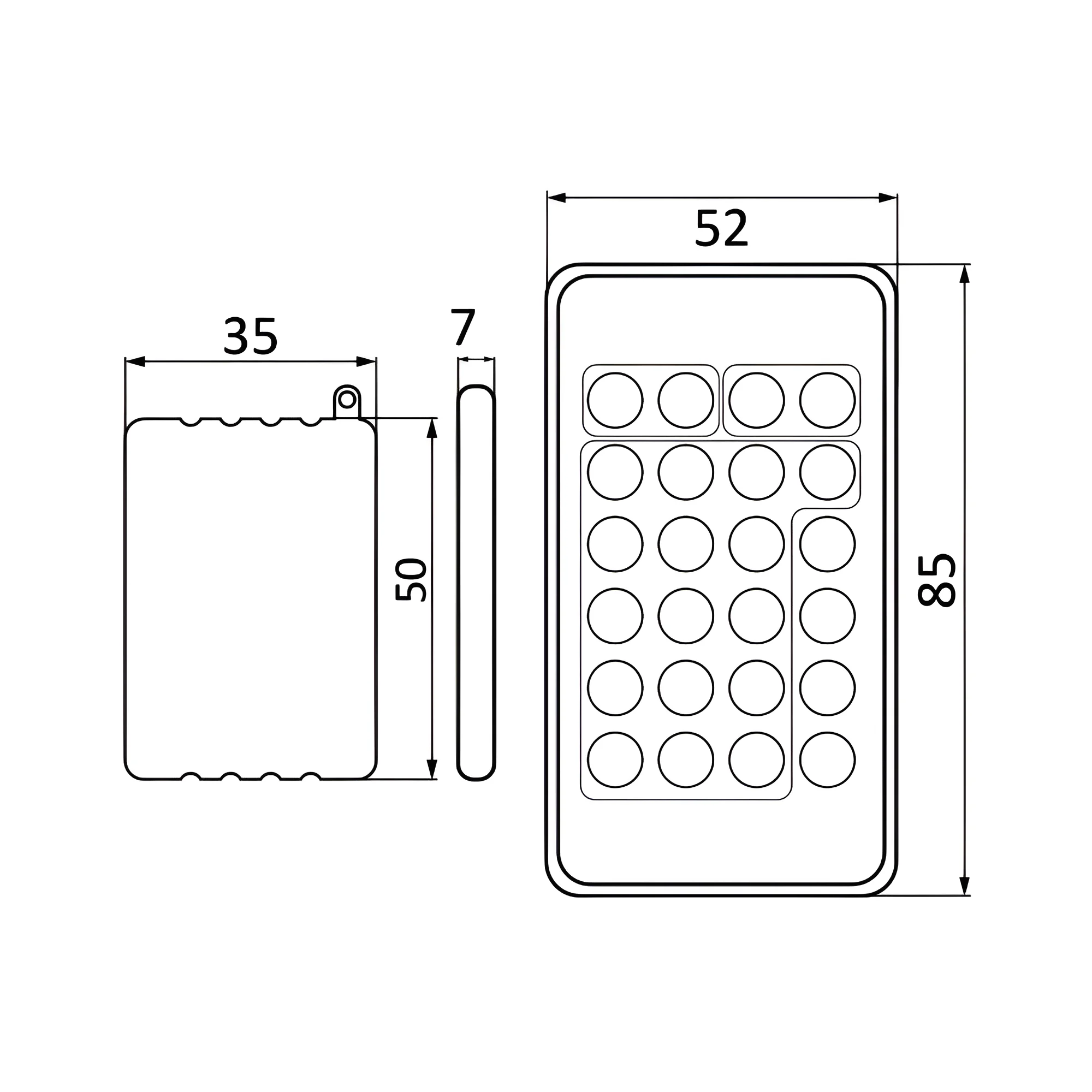 RGB LED kontroler 72 W sa daljinskim 12/24VDC - Slika 5