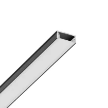 Aluminijumski nadgradni LED profil SR1707 2 m crni Braytron