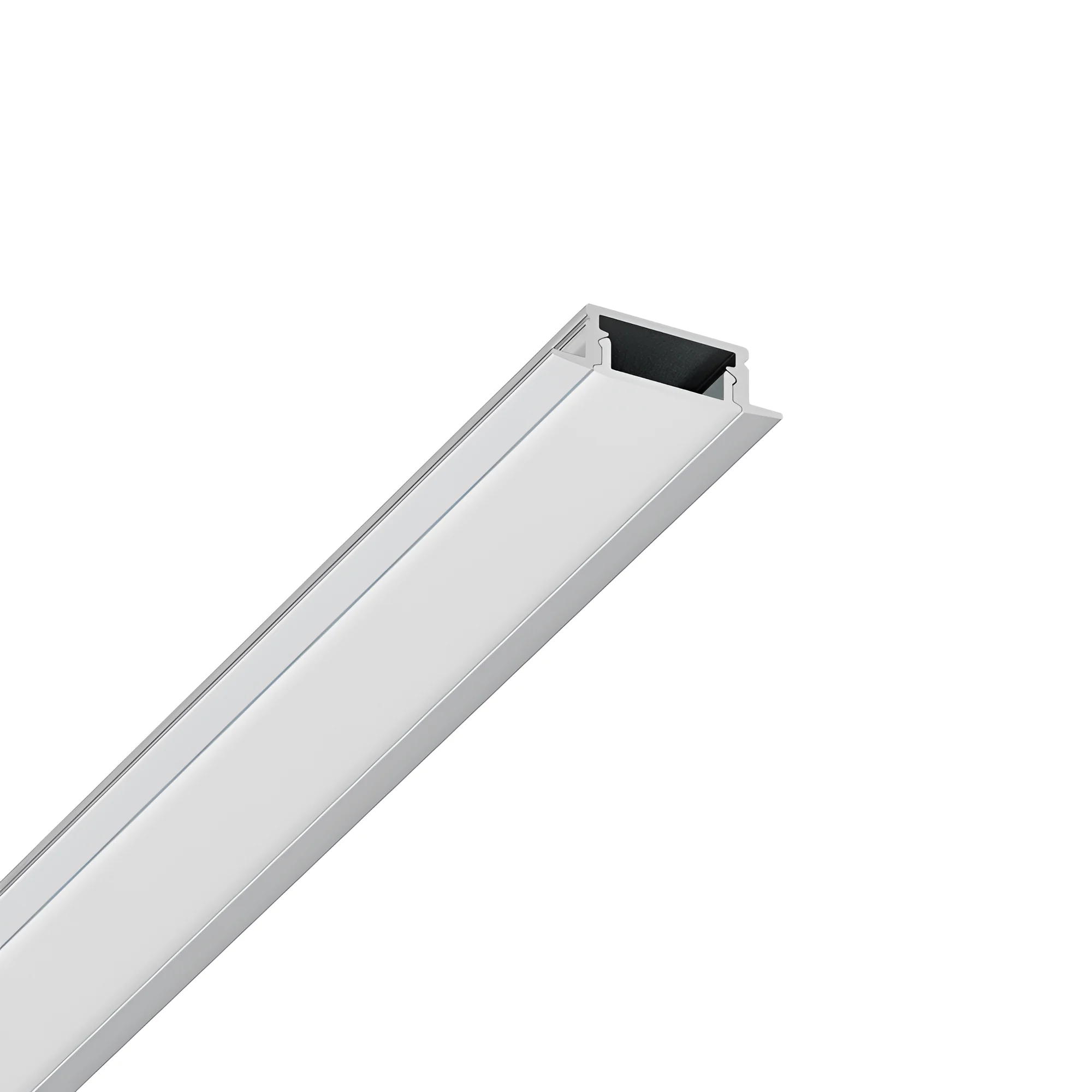 Aluminijumski ugradni LED profil RC1707 2m srebrni Braytron