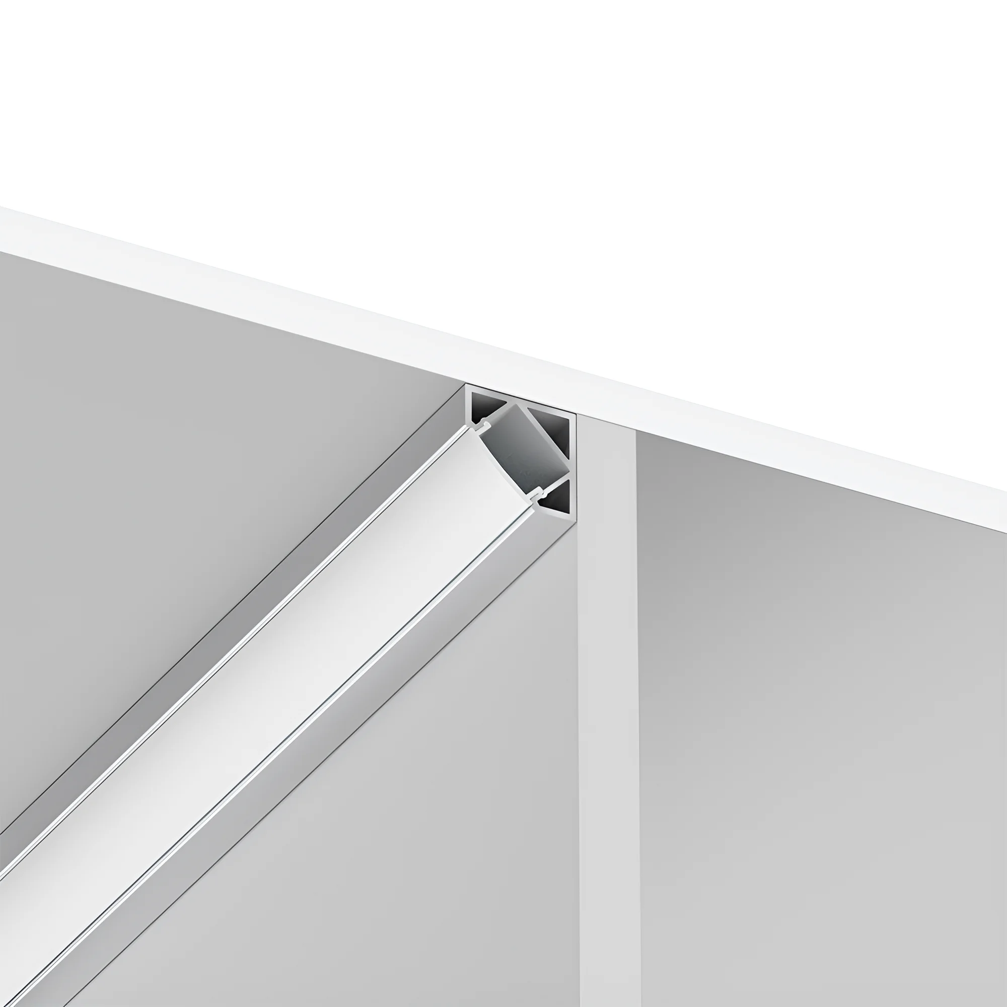 Aluminijumski ugaoni LED profil CR1818 2m srebrni Braytron