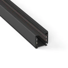 Šina za reflektore 1 m trofazna crna TrackRail