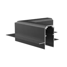 Magnetni ugao ugradni 56 mm profil crni