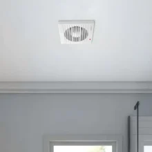 Kupatilski ventilator 150 mm 6 inča kvadratni AirLine, protok 260 m3 na sat