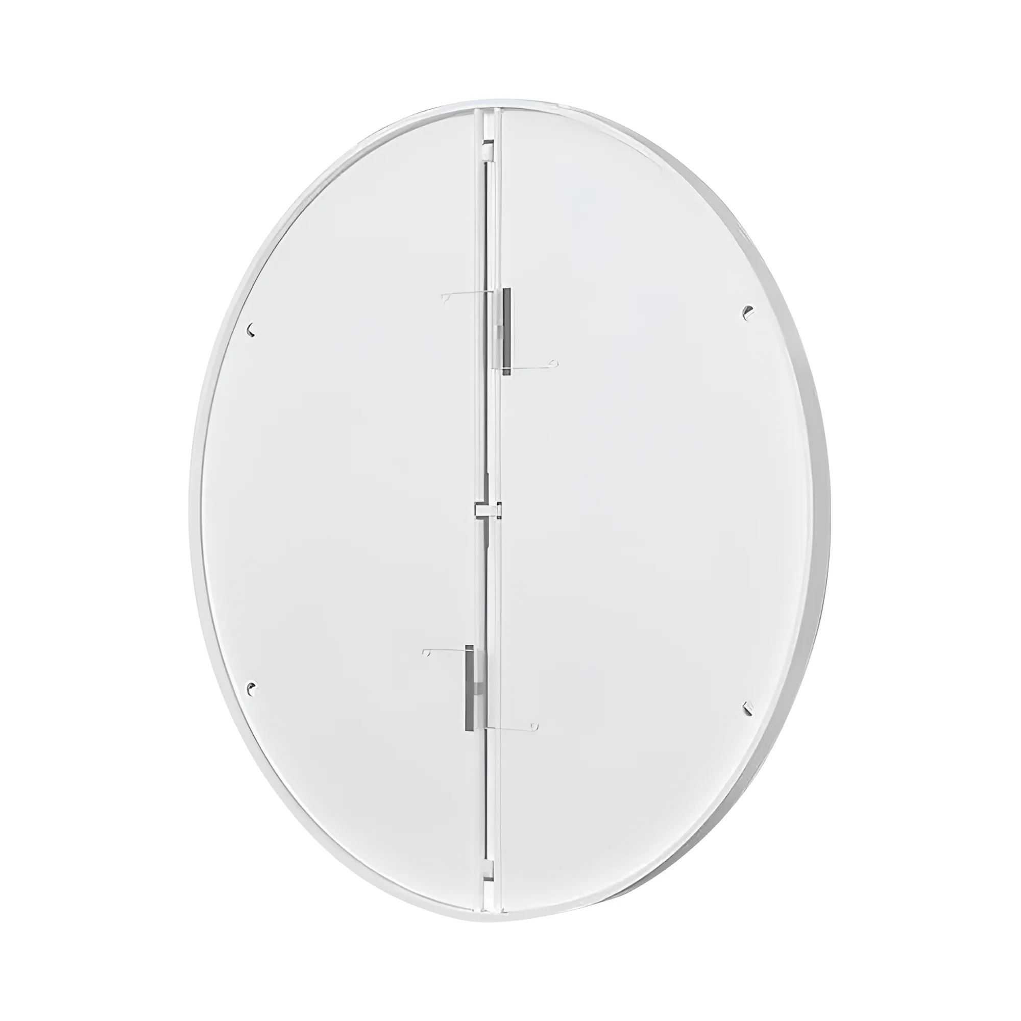 Ventilaciona žaluzina 150 mm 6 inča AirLine, belo ABS kućište