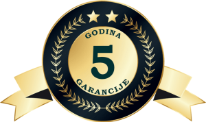 5 godina garancije 5 godina garancije